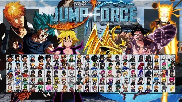 JUMP FORCEMUGEN PORTADA JUMP FORCE MUGEN