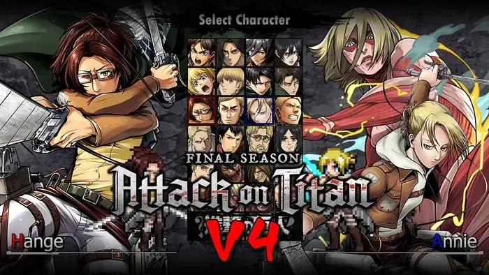attack on titan v 4 MUGEN