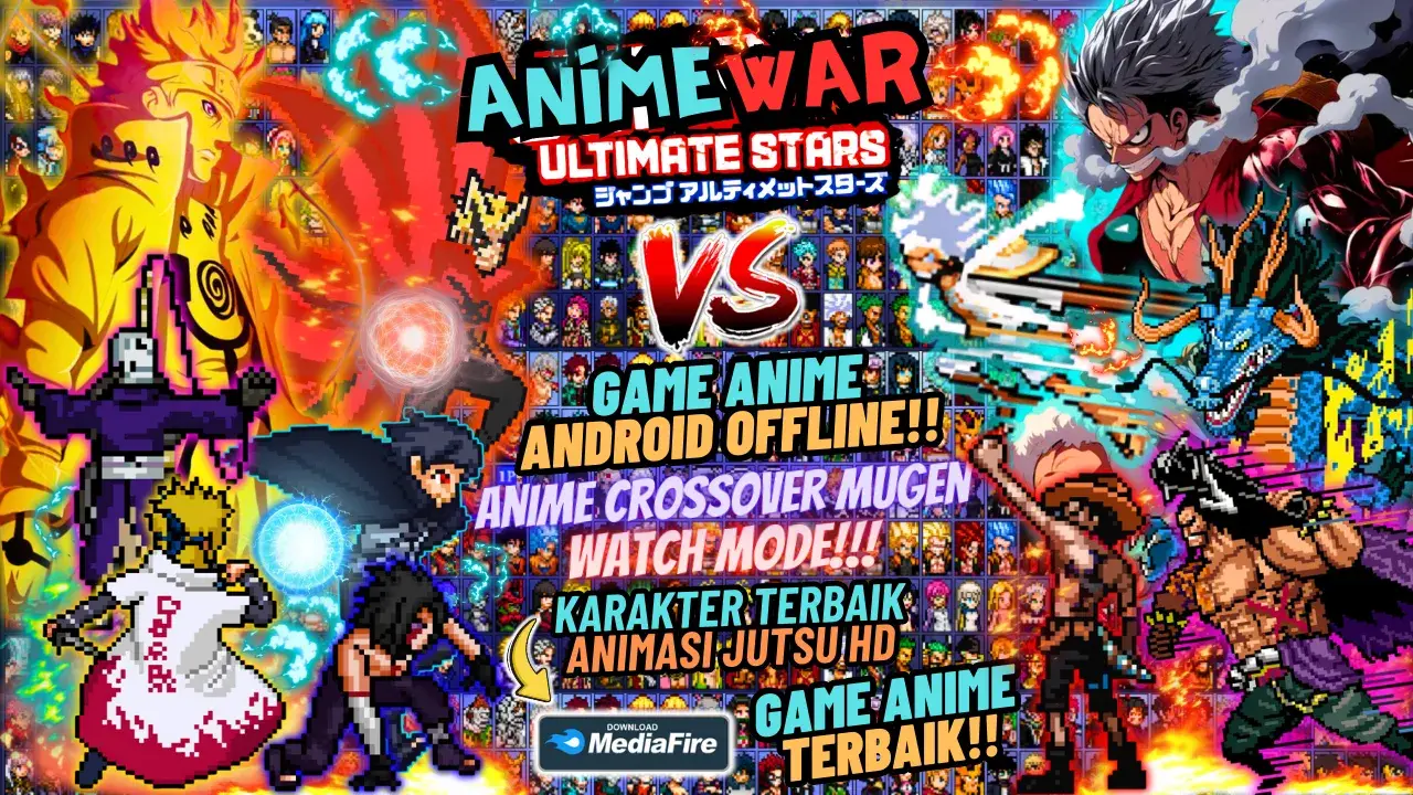 ANIME CrossOver Battle Stars Mugen Android 2024