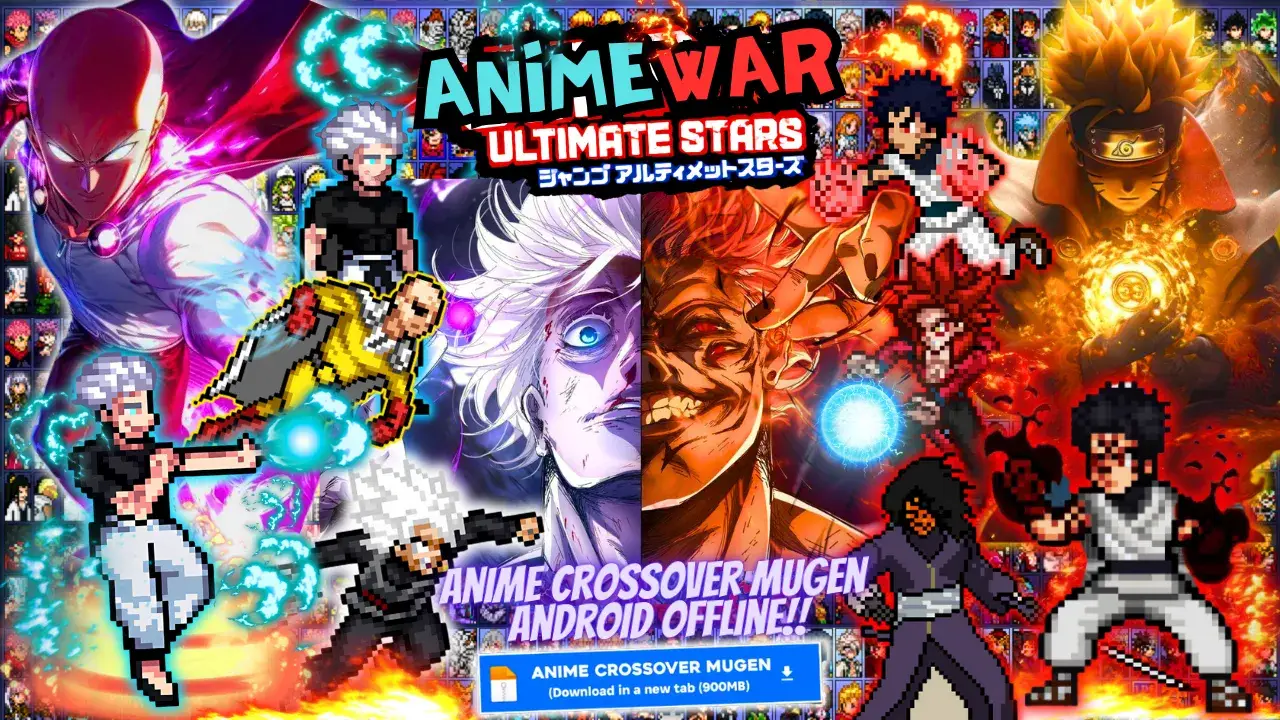 ANIME CrossOver Ultimate Stars Battle Mugen Android 2024