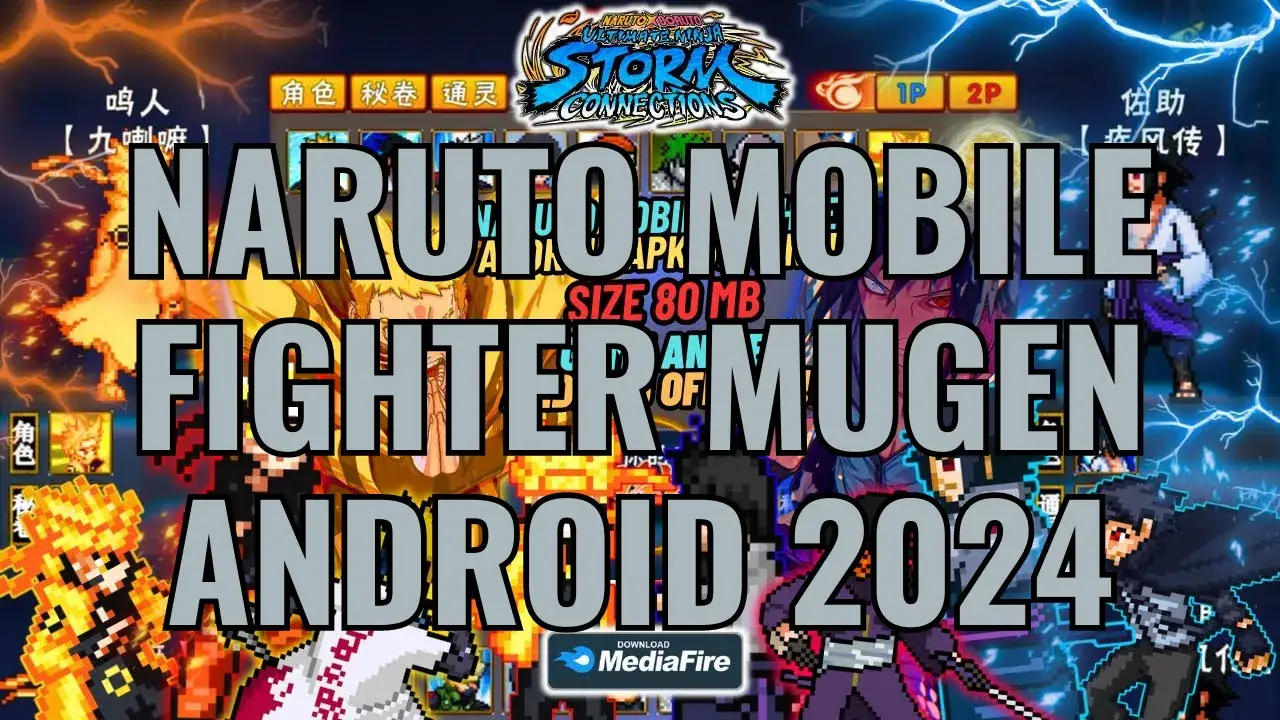 NARUTO MOBILE FIGHTER Mugen Android 2024