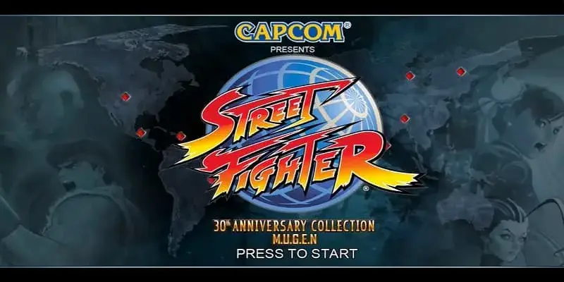 Street Fighter 30th Anniversary Mugen Gameplay