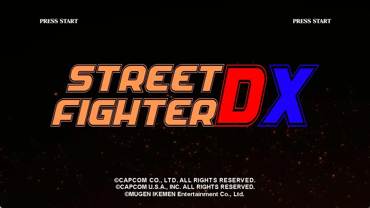 Street Fighter DX Mugen