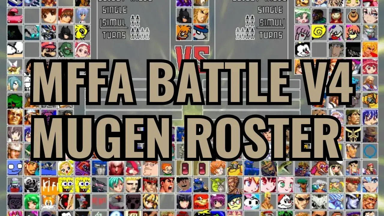 MFFA Battle V4 Mugen Roster