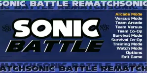 Sonic Battle Rematch Screenshot