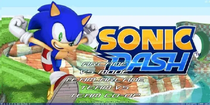 Sonic Dash Mugen V1 ExaGear